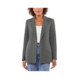 Matty M Women's Knit Boyfriend Blazer